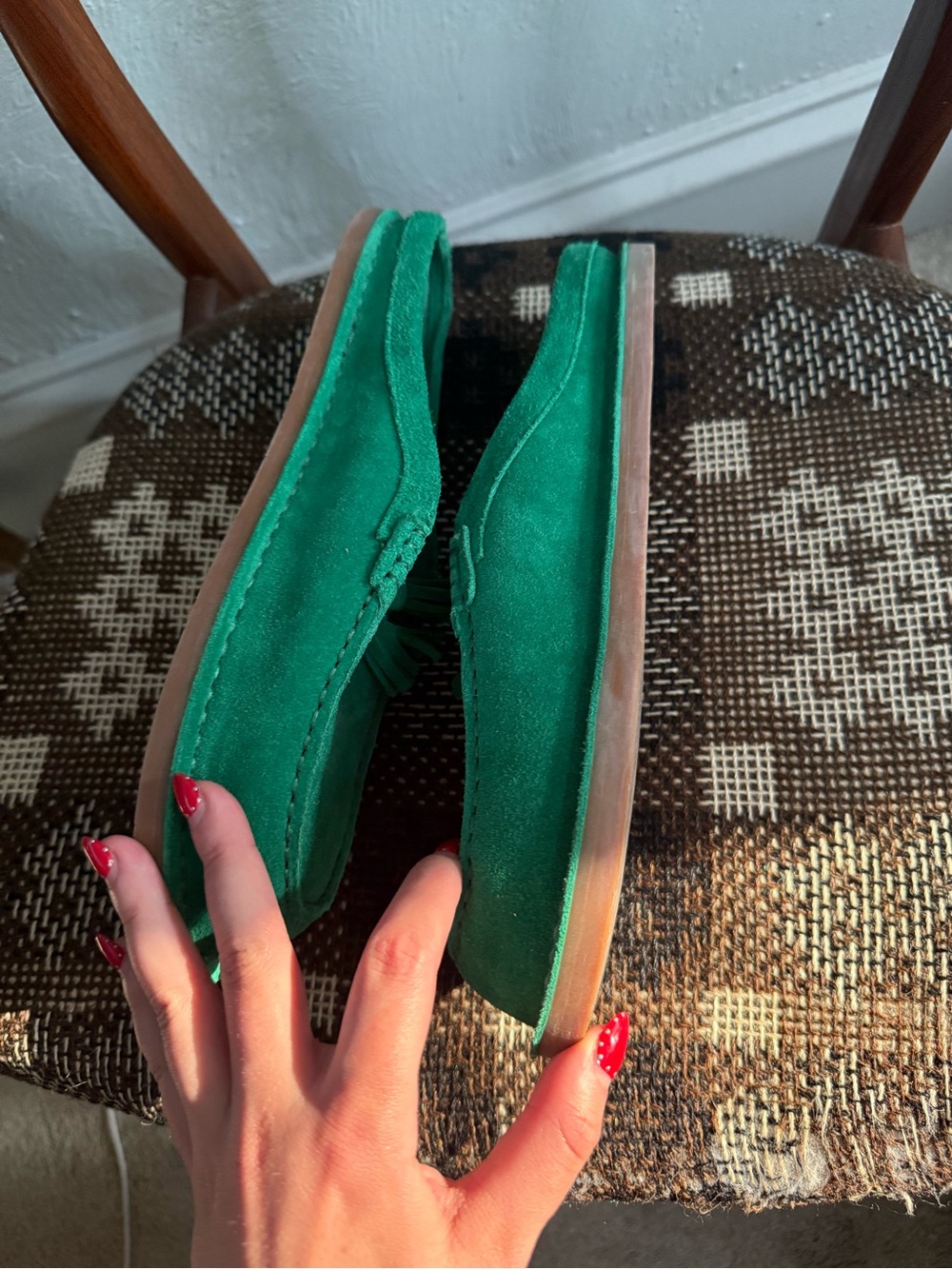 jeffrey campbell  laid back loafer mules 10 - Picture 6 of 9